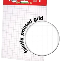 Staples® Restickable, Easel Pad, Grid (WSP2530SR)