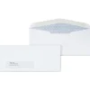 Staples Security Tinted #10 Window Envelopes, 4 1/8" x 9 1/2", White Wove, 500/Box (ST50152-CC)