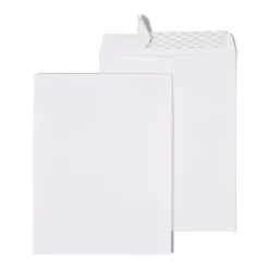 Staples Self Seal #13 Catalog Envelope, 10" x 13", White, 12/Pack (50293T-CC)