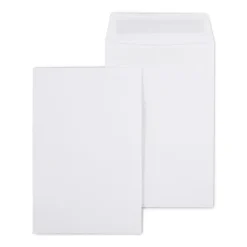 Staples Self Seal #1 Catalog Envelopes, 6"L x 9"H, White, 100/Box (SPL609121)