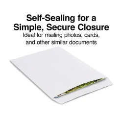 Staples Self Seal Catalog Envelopes, 9"L x 12"H, White, 100/Box (19295VP)