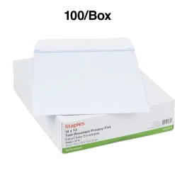 Staples Self Seal Catalog Envelopes, 10