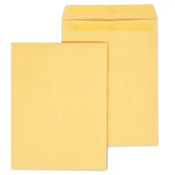 Staples Self Seal Kraft Catalog Envelopes, 9.5"L x 12.5"H, Brown, 100/Box (SPL381962)