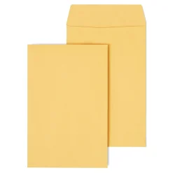 Staples Self Seal Kraft Catalog Envelopes, 6”x9”, Brown, 100/Box (50262)