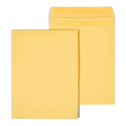 Staples Self Seal Kraft Catalog Envelopes, 9"L x 12"H, Brown, 250/Box (486931/14245)