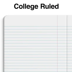 Staples Small Composition Notebook, 5" x 7", College Ruled, 80 Sheets, Blue (ST24490)