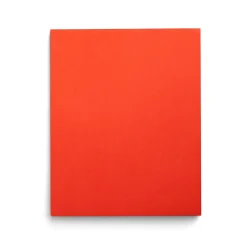 Staples Smooth 2-Pocket Paper Folder, Orange, 25/Box (27535-CC)