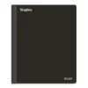 Staples® Spine Guard 1-Subject Subject Notebooks, 8.5" x 11", College Ruled, 100 Sheets, Assorted (36932-CC/08004)