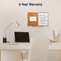 Staples Standard Cork & Dry Erase Whiteboard, 3' x 2' (28323-CC)