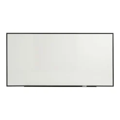 Staples Standard Durable Melamine Dry-Erase Whiteboard, Aluminum Frame, 8' x 4' (52684-CC)