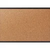Staples Standard Durable Cork Bulletin Board, Black Aluminum Frame, 3'x 2' (28674-CC)