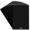 Staples Steno Pad, 6" x 9", Gregg Ruled, White, 80 Sheets/Pad, Dozen (ST57354/TR57354)