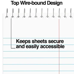 Staples Steno Pad, 6