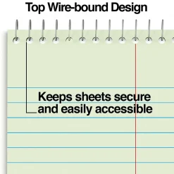 Staples Steno Pads, 6