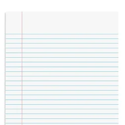 Staples® Steno Pads, 6'' x 9'', Narrow Ruled, 100 Sheets/Pad, 4 Pads/Pack (28046)