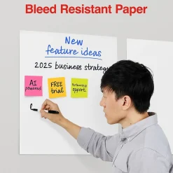 Staples Stickies Tabletop Easel Pad, 20