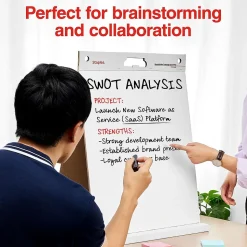 Staples Stickies Tabletop Easel Pad, 20