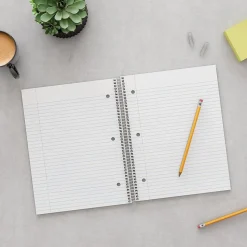 Staples® 3-Subject Subject Notebooks, 8.5