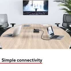 Staples TECH 6 ft. Display Port to Display Port Audio/Video Cable, Male to Male, Black (ST62474)