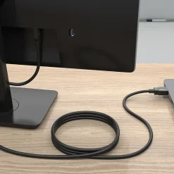 Staples TECH 6 ft. USB-A to USB-A Cable, Male to Male, Black (ST62442)