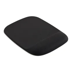Staples TECH Foam Non-Skid Mouse Pad/Wrist Rest Combo, Black (ST61798)