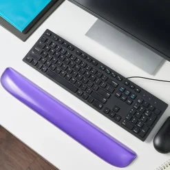 Staples TECH Gel Non-Skid Wrist Rest, Purple Crystal (79039)