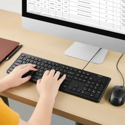 Staples TECH Keyboard, Black (ST62600)