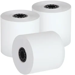 Staples Thermal Paper Rolls, 2 1/4" x 80', BPA Free, 10/Pack (452175)