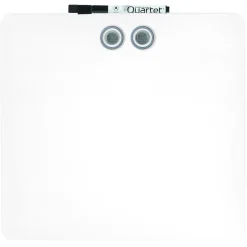 Staples Tin Square Frameless Dry-Erase Whiteboard, Assorted Colors, 1' x 1' (28225-US)