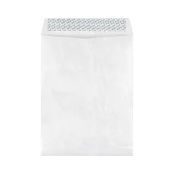 Staples Tyvek EasyClose Catalog Envelopes, 10"L x 13"H, White, 100/Box (SPL17156)