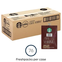 Starbucks Caffe Verona Coffee Flavia Freshpack, Dark Roast, 80/Carton (MDR01039)