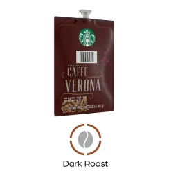 Starbucks Caffe Verona Coffee Flavia Freshpack, Dark Roast, 80/Carton (MDR01039)