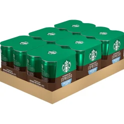 Starbucks Doubleshot Espresso & Cream Light Cold Brew Coffee, 6.5 fl. oz., 24/Carton (17544)