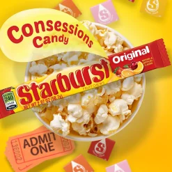 Starburst Original Fruit Chews Candy, 2.07 oz, 36/Box (MMM01151)
