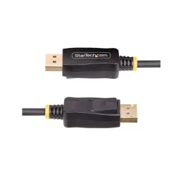 StarTech 3.3' Active DisplayPort to HDMI Adapter Cable, Male to Male, Black (3F-DP-HDMI-4K60-HDR)