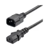 StarTech 2' C14 to C13 Power Cable, Male to Female, Black (8713-8200-POWER-CORD)