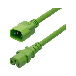 StarTech 6' C14 to C15 Power Cable, Male to Female, Green (8915-4606-POWER-CORD)