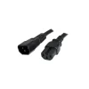 Startech® 6' IEC 60320 C14 To IEC 60320 C15 Computer Power Cord, Black