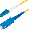 StarTech 32.8' LC Network to LC Network Networking Cable, Male, Yellow (SPSMLCSCOS210M)