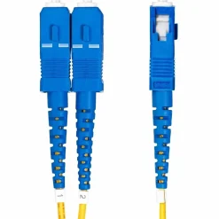 StarTech 9.84' LC Network to SC Network Networking Cable, Male, Yellow (SMLCSCOS23M)
