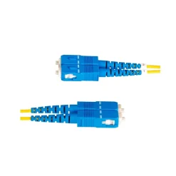 StarTech 6.56' LC Network to SC Network Networking Cable, Male, Yellow (SMLCSCOS22M)