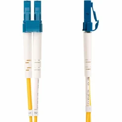 StarTech 49' LC Network to SC Network Networking Cable, Male, Yellow (SMLCSCOS215M)