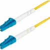 StarTech 3.28' LC to LC Networking Cable, Male to Male, Yellow (SPSMLCLCOS21M)