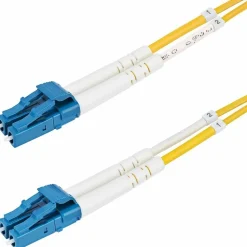 StarTech 26.2' LC to LC Networking Cable, Male to Male, Yellow (SMDOS2LCLC8M)