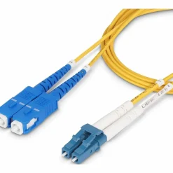 StarTech 164' LC to SC Networking Cable, Male to Male, Yellow (SMLCSCOS250M)