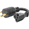 StarTech 6' NEMA L5-20P to NEMA 5-20R Power Cord, Male to Female, Black (K31D-2U00-POWER-CORD)