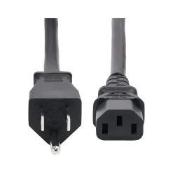 StarTech 8' NEMA 5-15P to C13 Power Cable, Male to Female, Black (271B-6800-POWER-CORD)