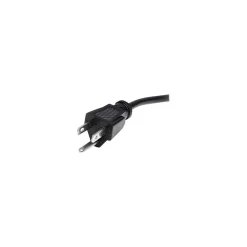 Startech® 12' NEMA5-15P To IEC 60320 C13 Standard Computer Power Cord, Black