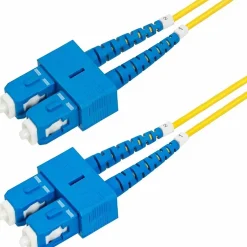 StarTech 16.4' SC Network to SC Network Networking Cable, Male, Yellow (SMDOS2SCSC5M)