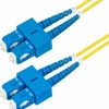 StarTech 98.4' SC Network to SC Network Networking Cable, Male, Yellow (SMDOS2SCSC30M)